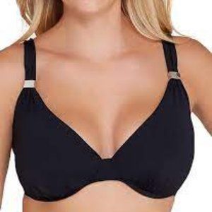 Skye So Soft Sofia D/dd Cup Underwire Bikini Top, Sienna, S/M